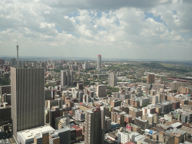 Hillbrow and Ponte towers from the Carlton Centre