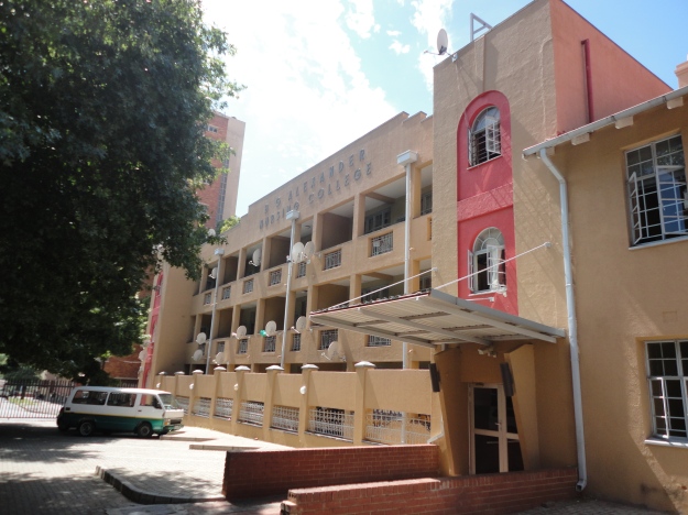 A old nurses' residence transformed by Madulammoho.